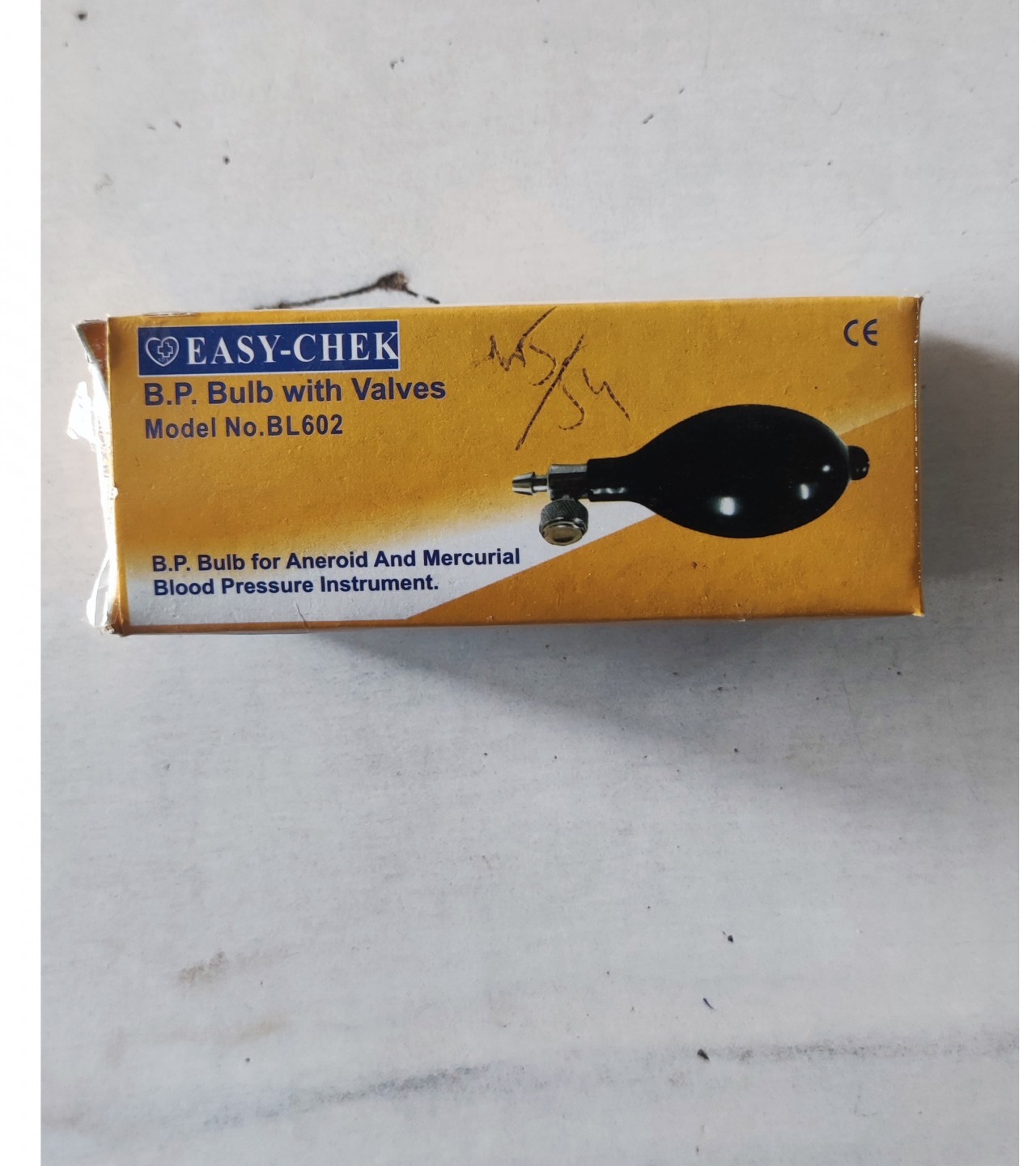 EASY-CHEK B.P.BULB WITH VALVES (PREMIUM QUALITY)