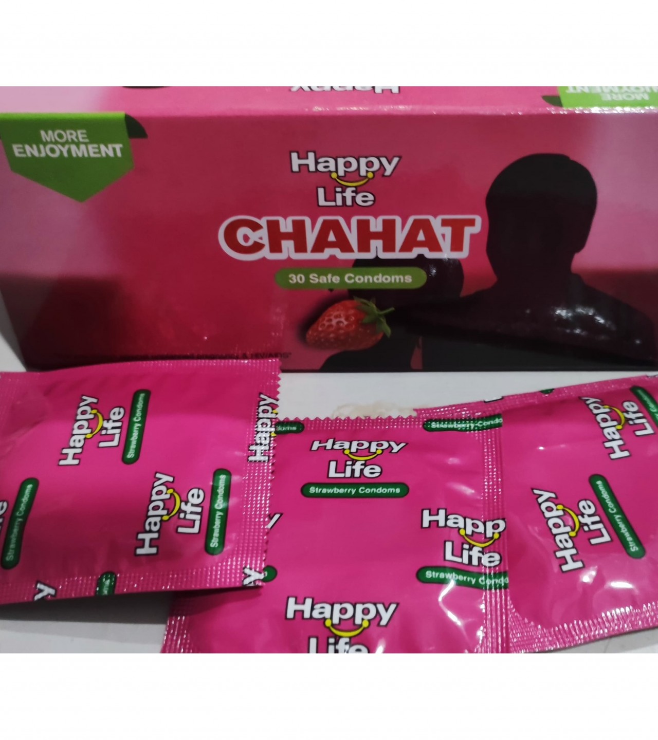Happy Life CHAHAT Safe Condoms