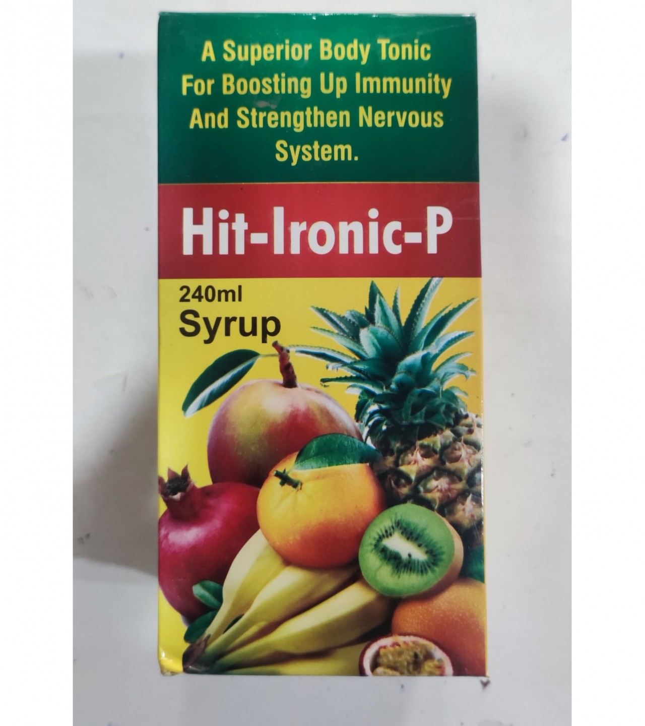 HIT-IRONIC-P 240ML SYRUP FOR WHOLE FAMILY